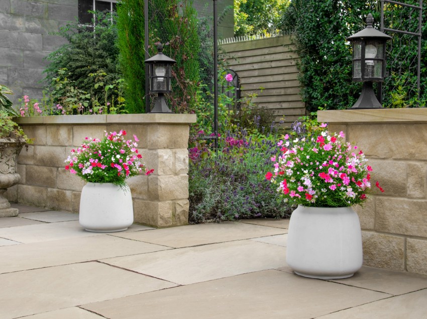 outside uv resistant planting