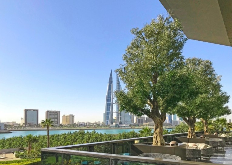 artificial tree outside